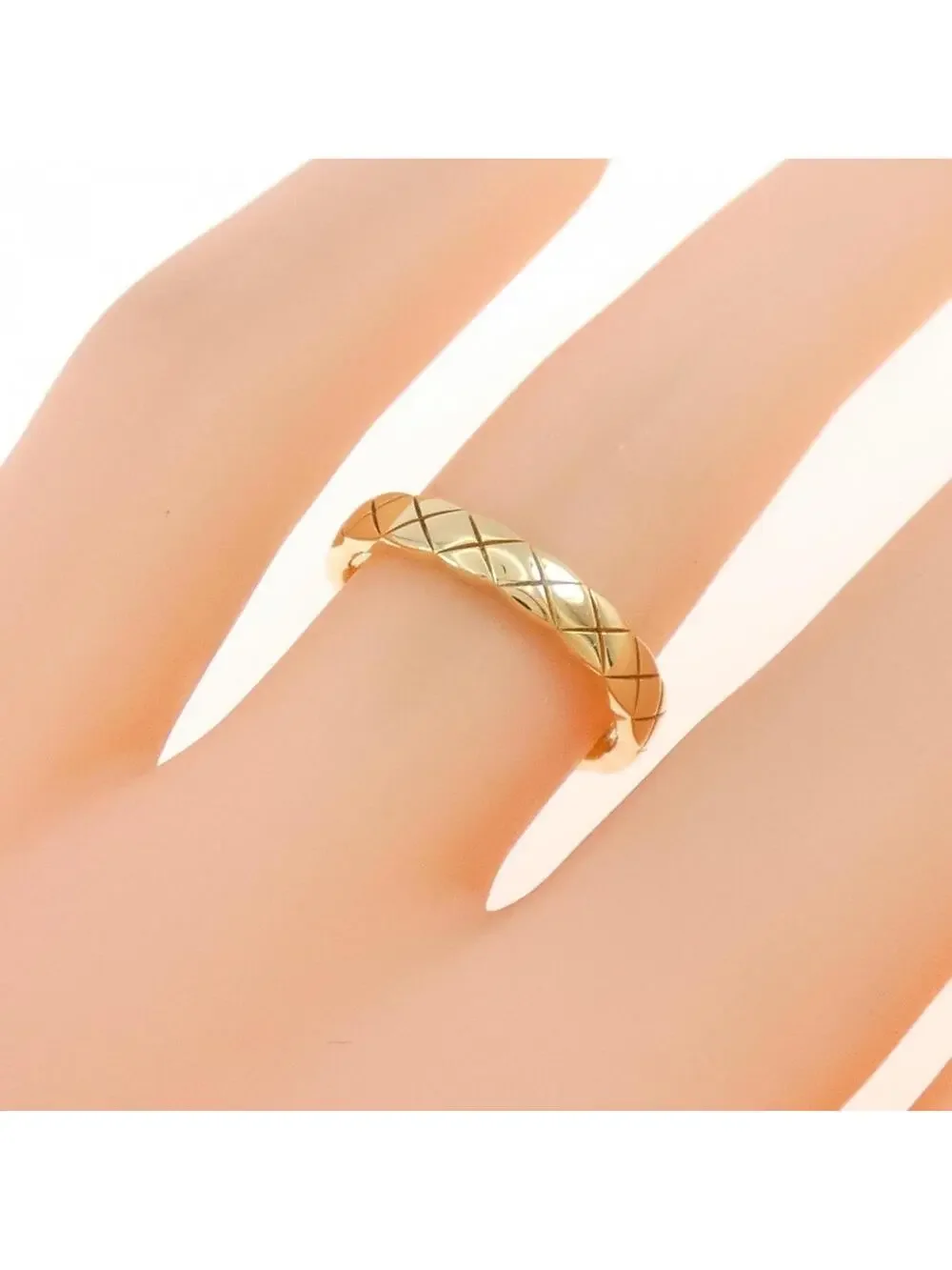 Chanel Ring 18K Yellow Gold Mini #327512C24B